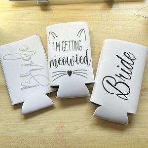 Bride Slim Can Koozie